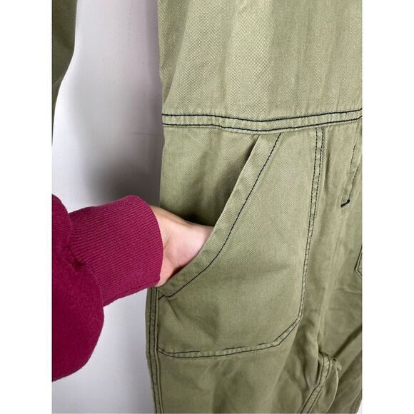 NWT Sandrine Rose TRES COOL FRONT ZIPPER JUMPSUIT Size S - Picture 7 of 16